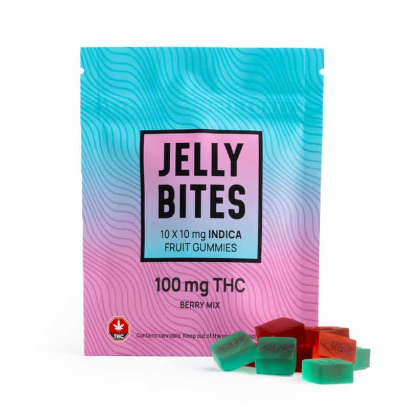 Twisted Extracts: Regular Strength Jelly Bite 100mg/500mg THC - CBD - Image 6
