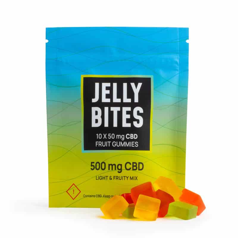 Twisted Extracts: Regular Strength Jelly Bite 100mg/500mg THC - CBD - Image 5