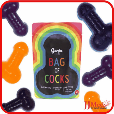 Ganja Bag of Cocks (6 x 40mg THC)