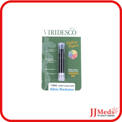 VIRIDESCO Alien Rockstar Honey Sauce THC Ceramic Vape Cartridge