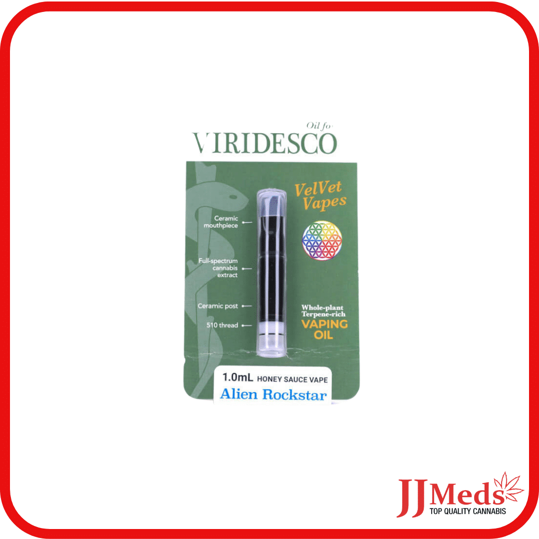 VIRIDESCO Alien Rockstar Honey Sauce THC Ceramic Vape Cartridge