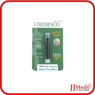 VIRIDESCO Alien Truffles Honey Sauce THC Ceramic Vape Cartridge