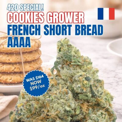 Cookies Grower: French Short Bread AAAA was $164 Now $99 for 420!
