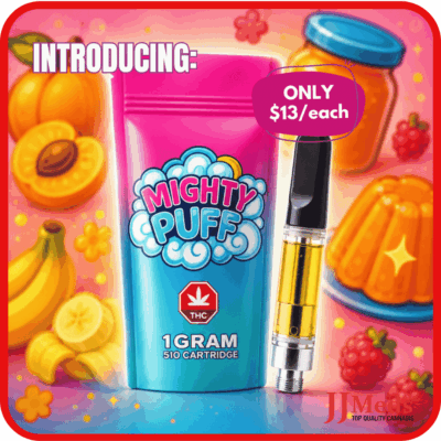 Mighty Puff 510 Vape Cartridge 1g