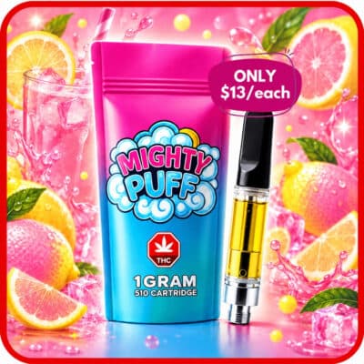 Mighty Puff 510 Vape Cartridge 1g