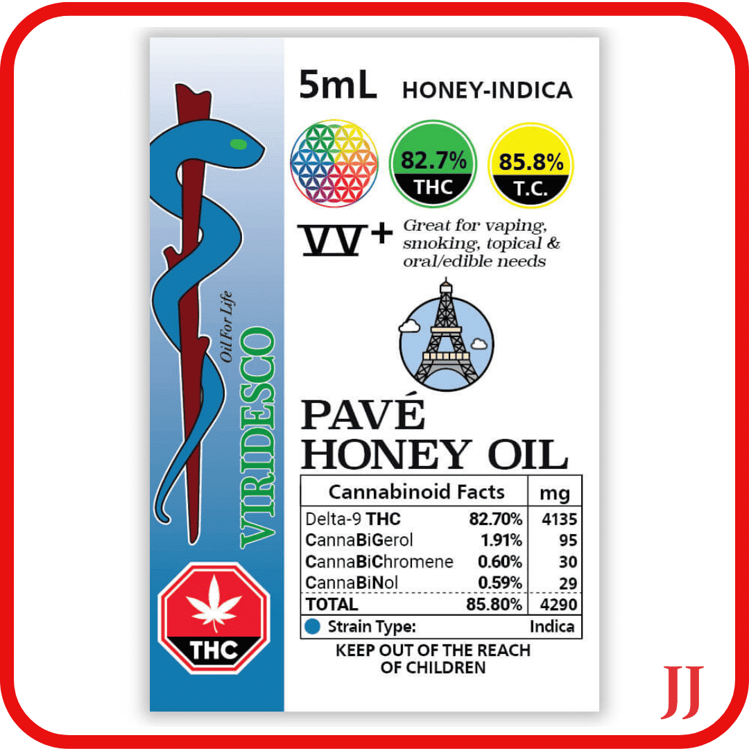 VIRIDESCO: Pave Honey Oil