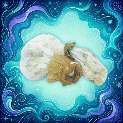 Albino Thai Lupa Yia - Dried Psilocybin Mushrooms