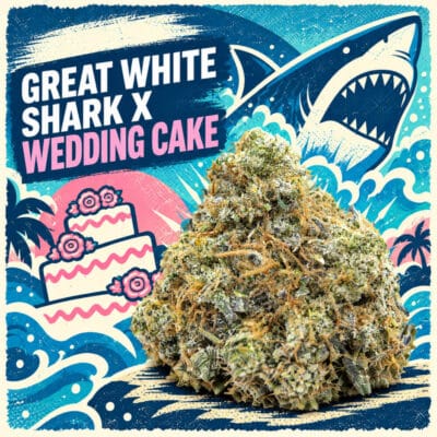 Great White Shark x Wedding Cake AAAA
